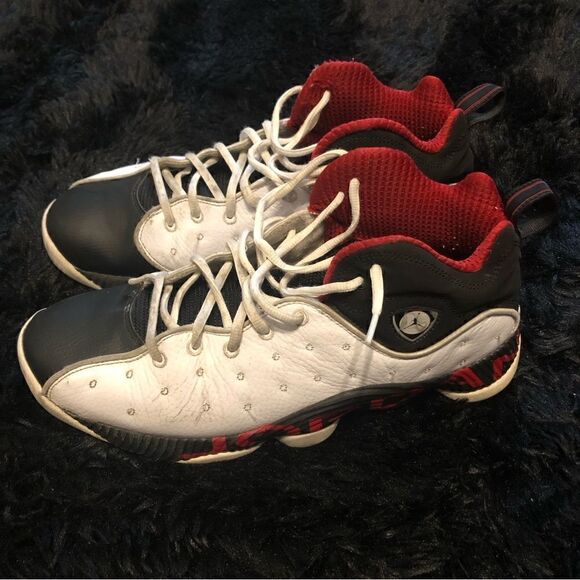 JORDAN jumpman team 2 Chicago home mid top shoes sneakers men’s 12 - Picture 6 of 7